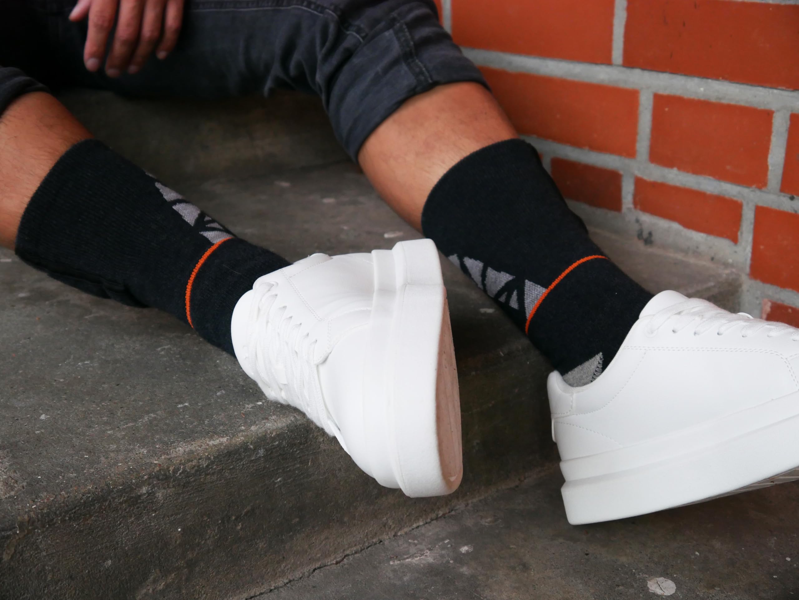 Vulpés HeatSock V1 - Calcetines inteligentes calefactables | lana merino | control de smartphone