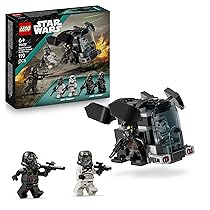 LEGO Star Wars 75412 Battle Pack Death Trooper e Night Trooper – Astronave Giocattolo da Costruire con 4 Minifigure con Blaster – Regalo da Collezione per Bambini da 6 Anni in su e per i Fan di Ahsoka