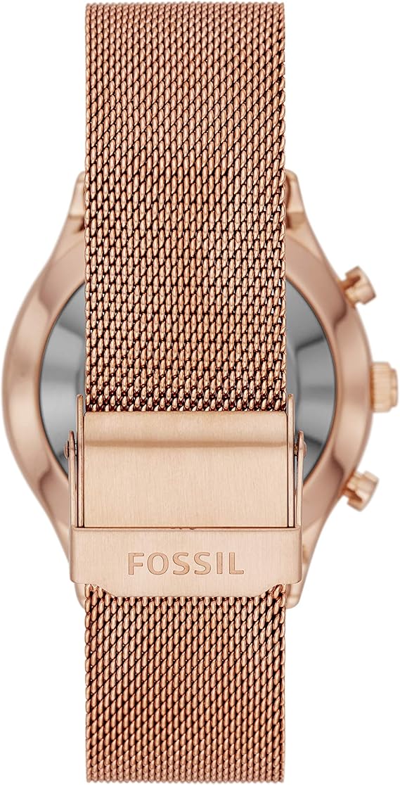 Montre Hybride en Acier Inoxydable Fossil pour Femme BQH3005 : Amazon.fr:  Montres