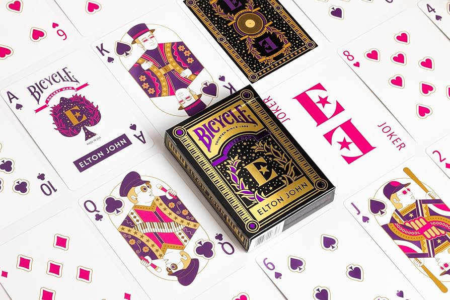 トランプ BICYCLE Elegance Playing Cards Bicycle® Elton John Playing Cards - 1 Deck, Air Cushion