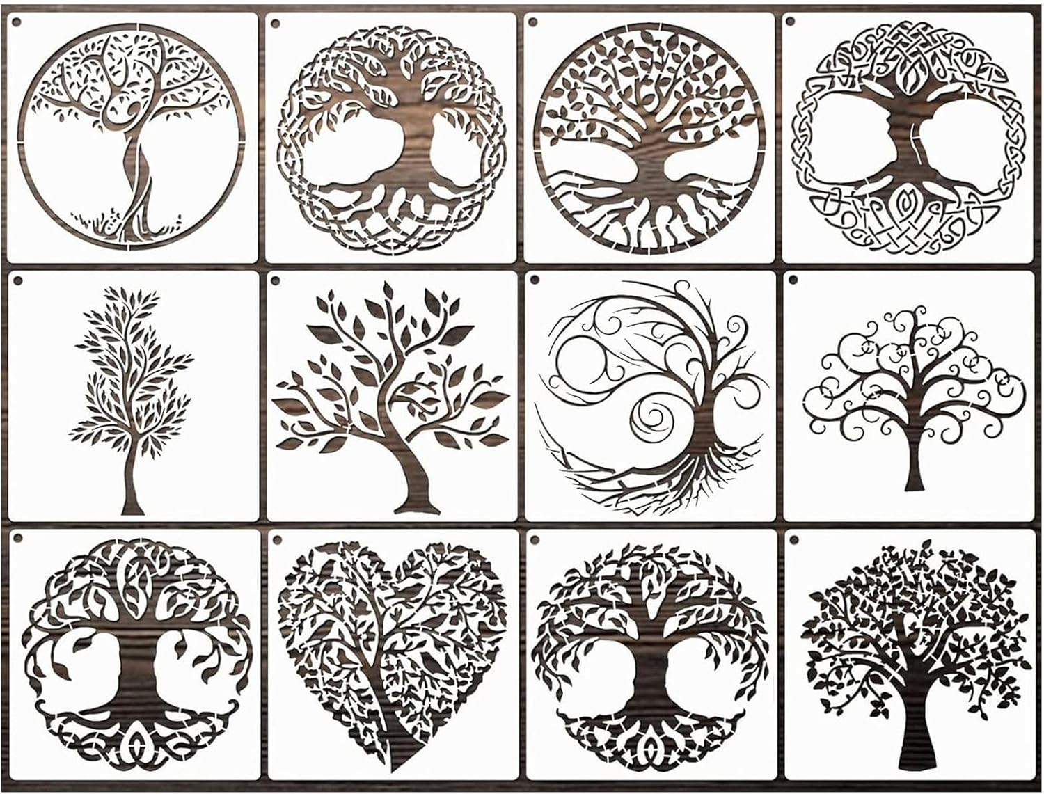 Schablonen, Airbrush Schablonen, Schablonen Wandgestaltung, Schablonen