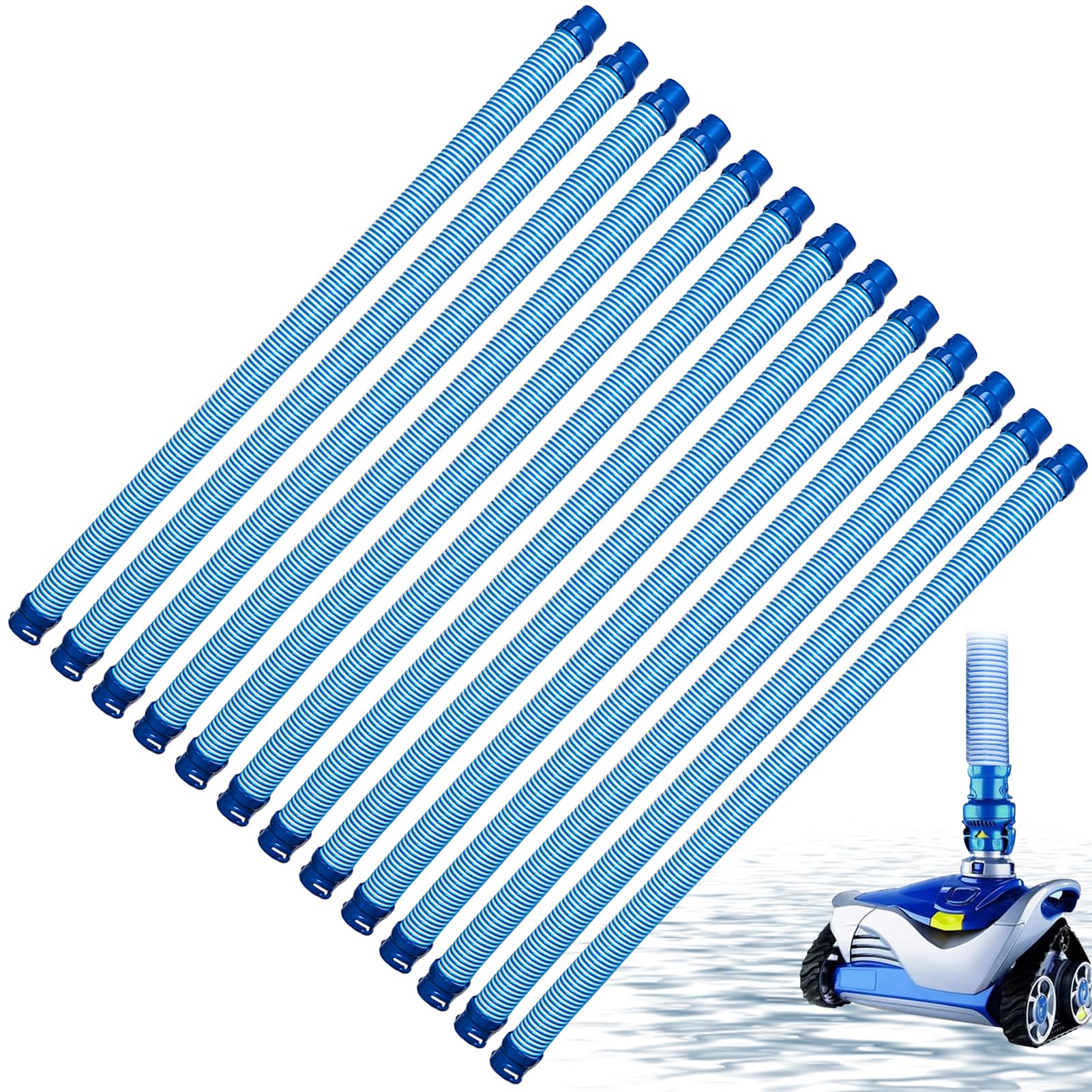 39" Pool Cleaner Hose for MX6 MX8 X7 T3 T5, 13 Pack R0527700 Twist Lock Replacement Pool Vacuum Hoses, Swimming Pool Cleaning Kit