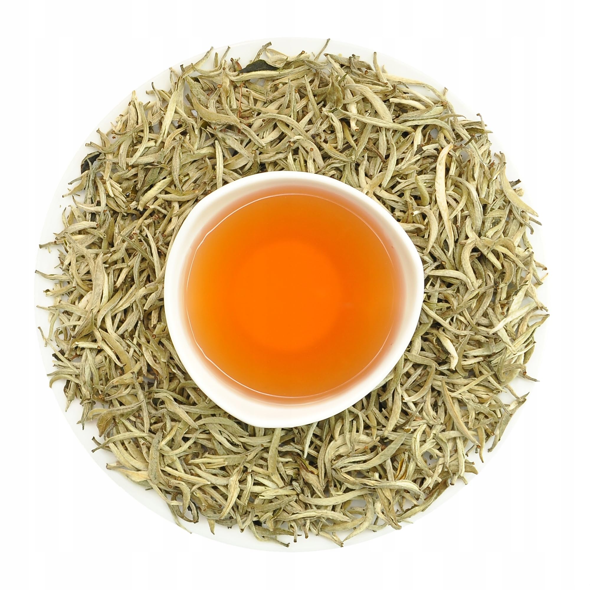 Weißer Tee Silver Needle 1kg | Bai Hao Yin Zhen | Echter China-Tee | Edle Frühlingsknospen | Mild & Aromatisch | Marke Winoszarnia