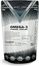 Syglabs Nutrition Omega 3, 1000 mg, 1000 Kapseln, 1er Pack (1 x 1.37 kg)