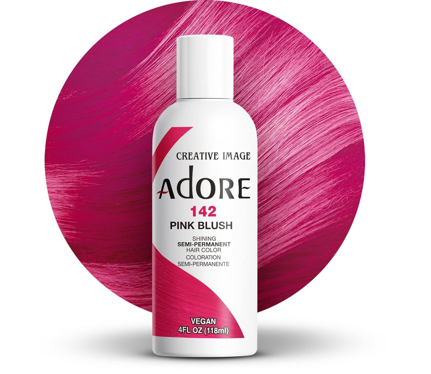 Adore - Tinte semipermanente para cabello, 4 onzas líquidas (118 ml)