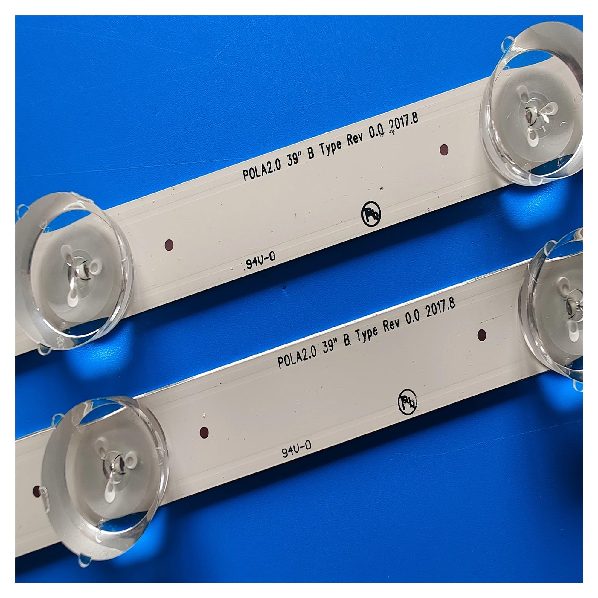 Striscia di retroilluminazione a 9 lampade compatibile con i modelli TV da 39 pollici 39LN5100 INNOTEK POLA2.0 39LN5300 39LA620S POLA 2.0 39LN5400 HC390DUN-VCFP1