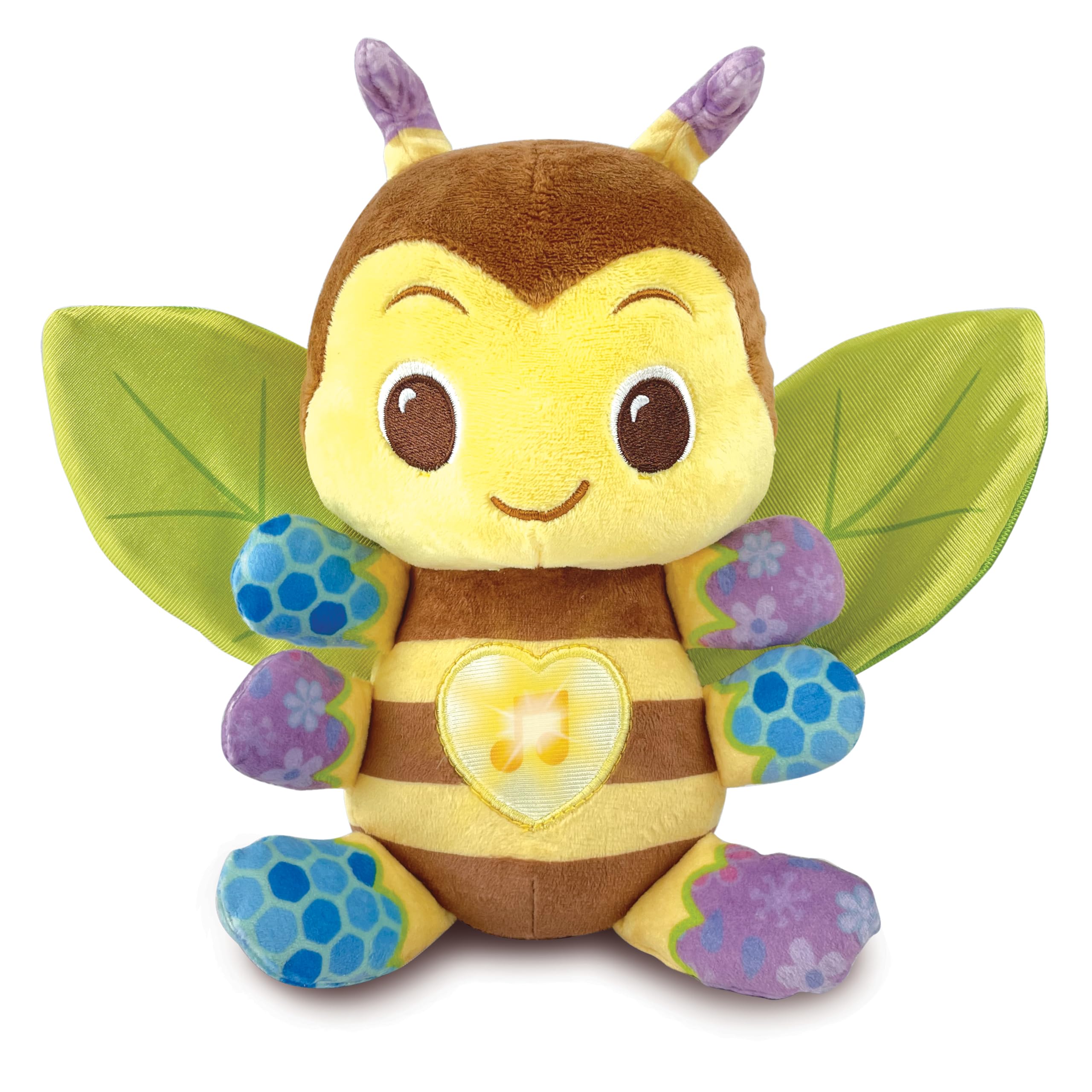 VTech -Baby Mielisa the Bee, Interactive Musical Plush, Gift for Babies +3 Months, Made with Recycled Plastic Bottles, Content in Spanish