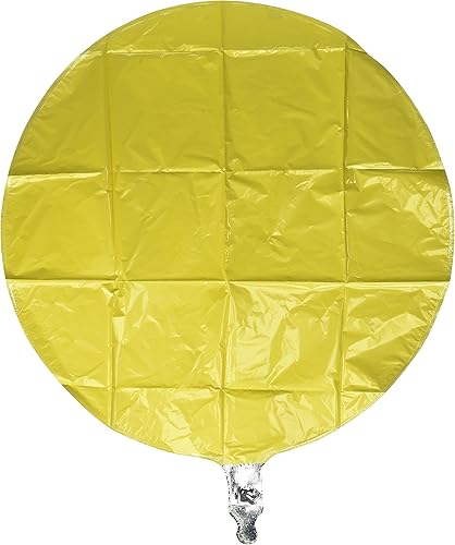 Qualatex Globo redondo amarillo de 18 pulgadas
