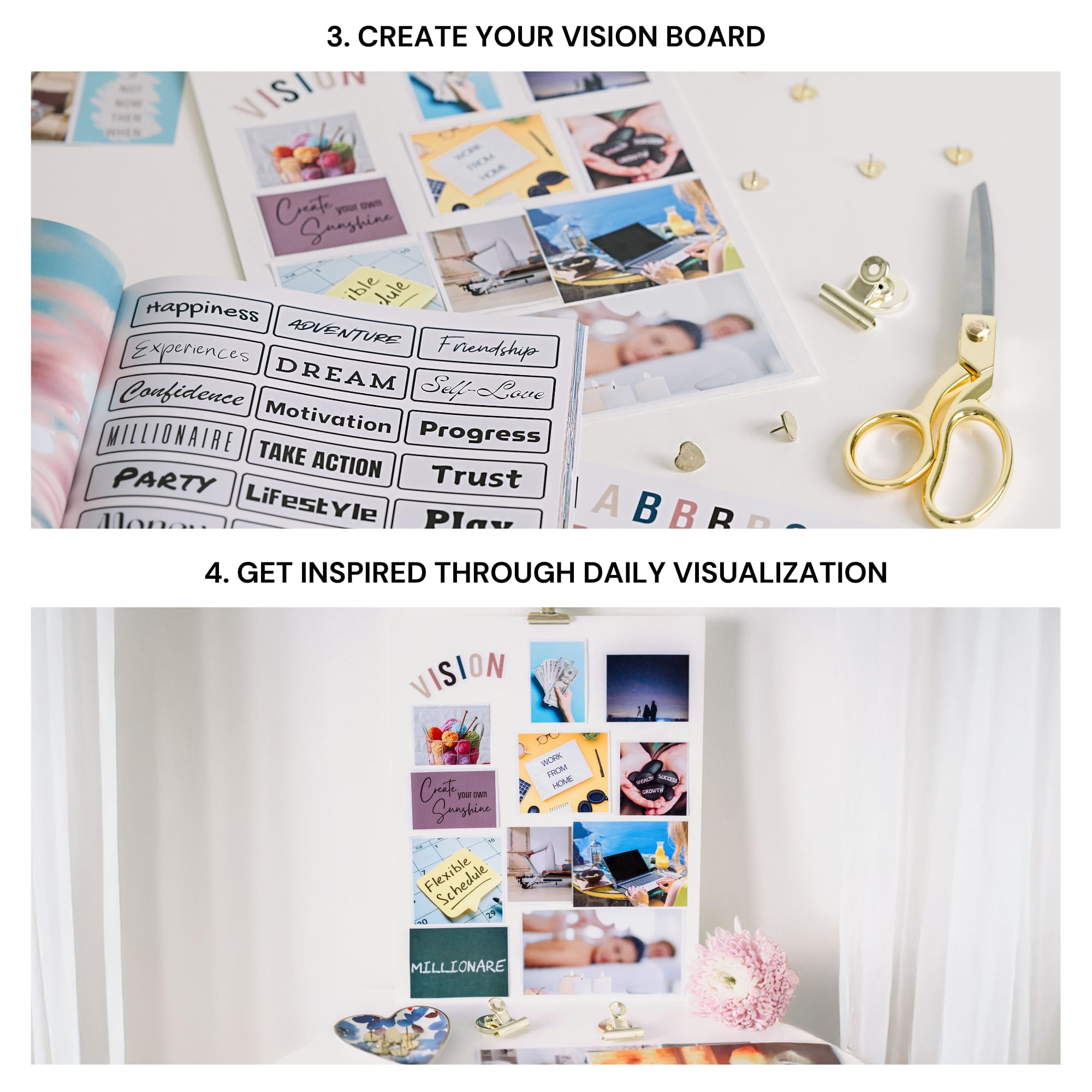 INTERIOR TREND VISION 8冊セット [2008-2016] The 2025 Vision Board Clip Art Book: 600+ powerful pictures