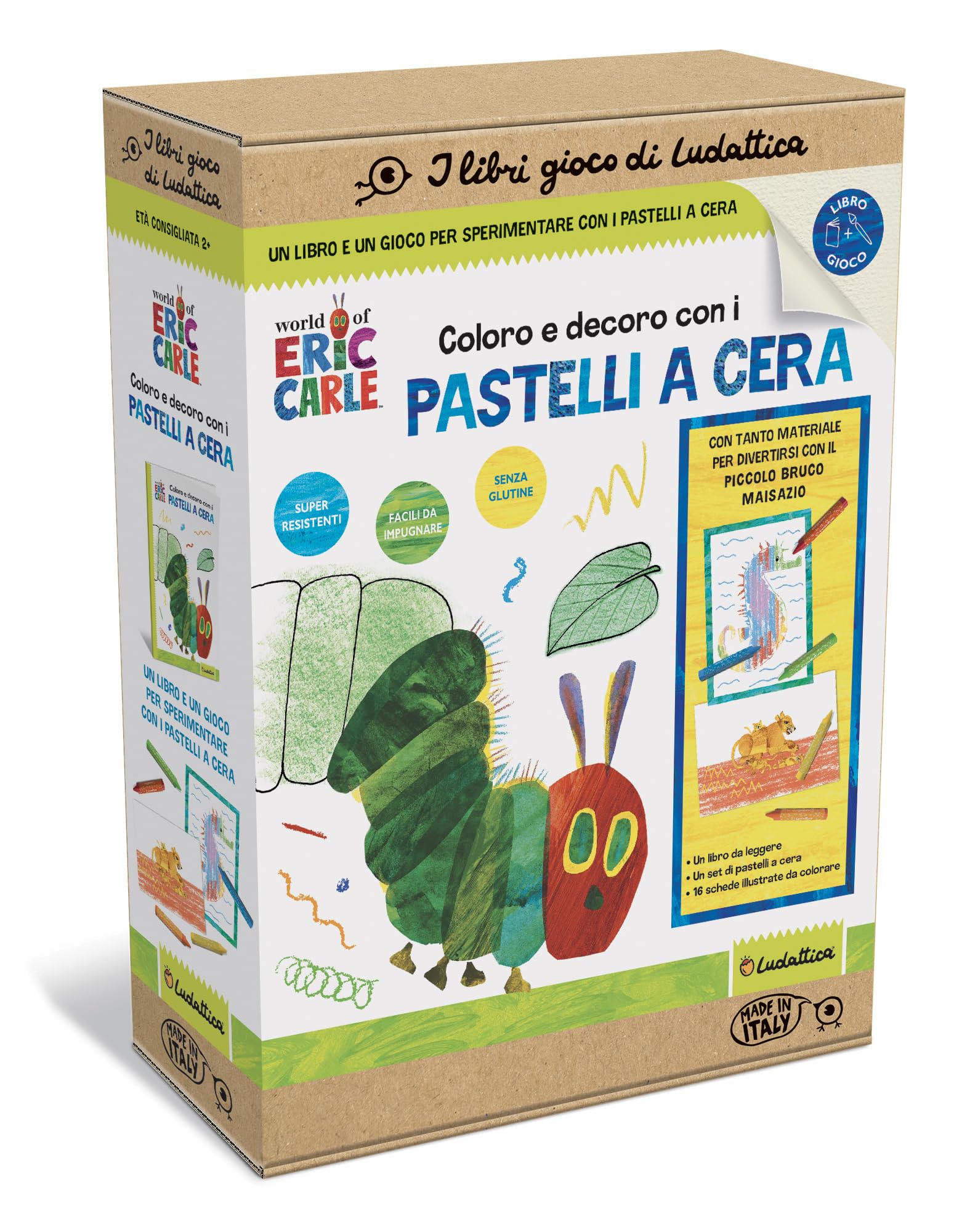 Coloro E Decoro Con I Pastelli A Cera. I Libri Gioco Del Piccolo Bruco Maisazio. Ediz. A Colori. Con 5 Pastelli - 4
