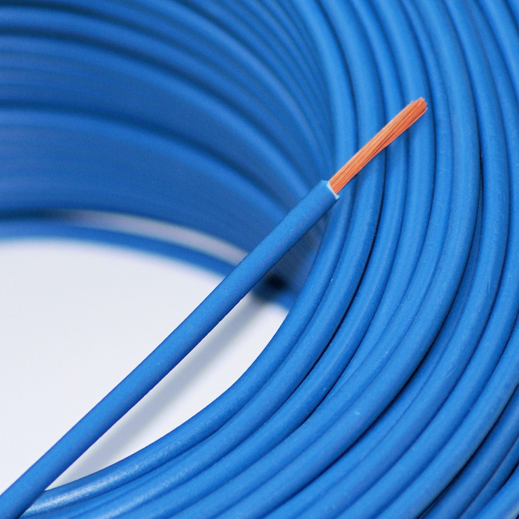 Lapp Flexible Fil Fin h07 V-K BU 1 mètre x 2,5 mm² bleu * *
