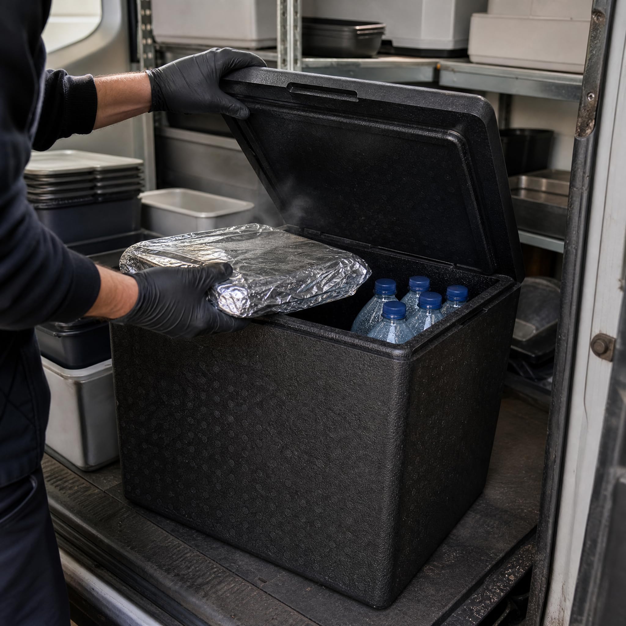 Caja Nevera Aislante Térmica, Size to 1