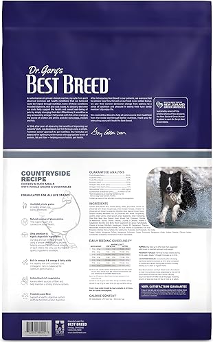 Miniatura 9 de Best Breed Dr. Gary's Countryside Receta de cocción lenta en Estados Unidos, alimento seco natural para perros para todas las razas y tamaños, 4