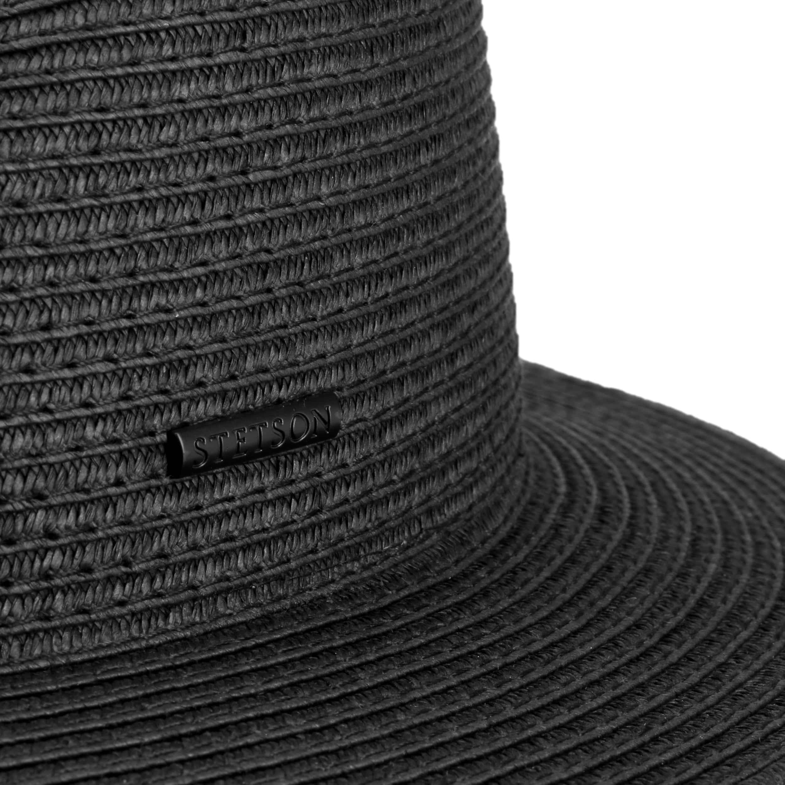 Stetson Dawson Traveller Chapeau de Paille Toyo Protection UV 40 Unisexe Printemps Ete