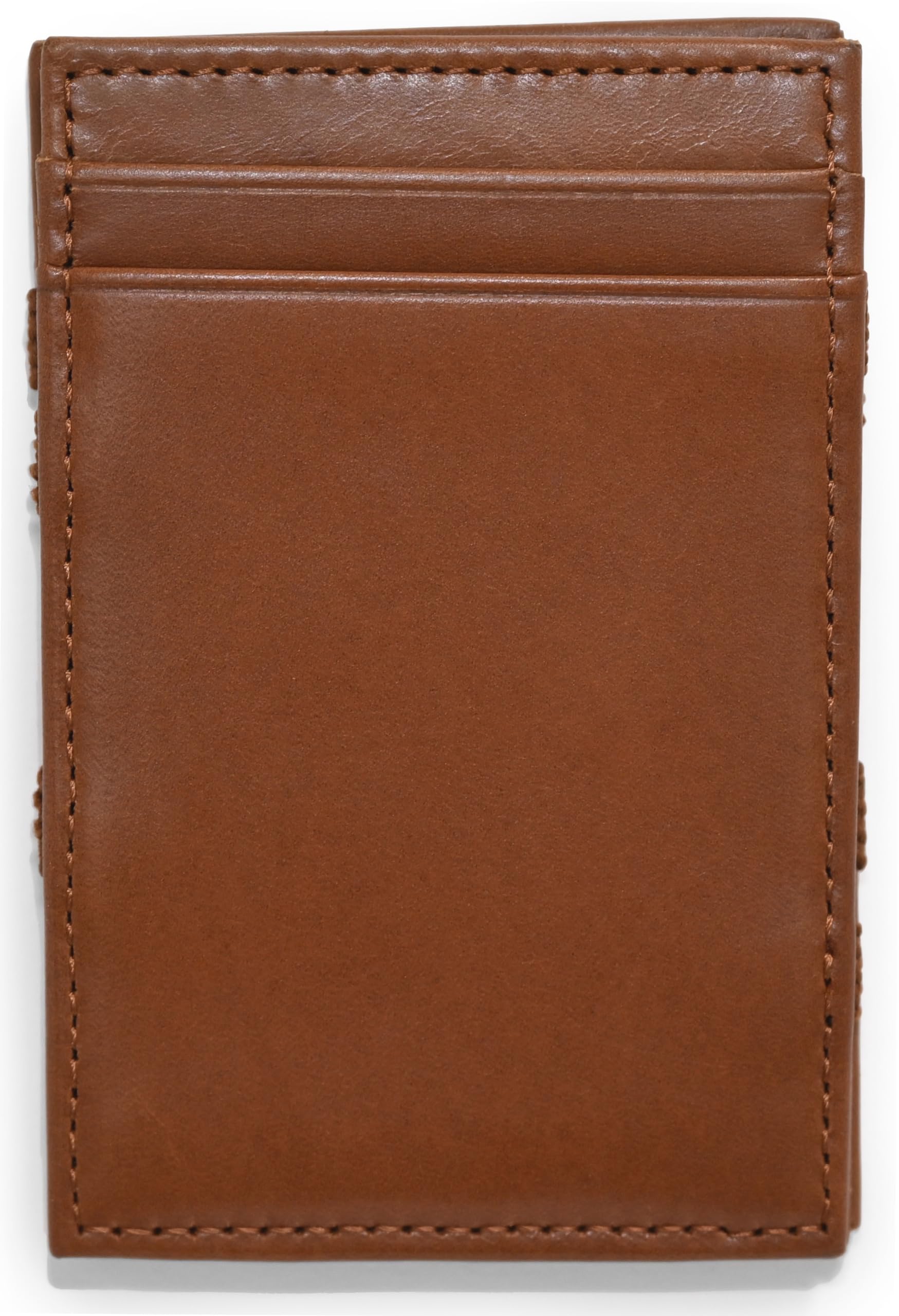 J.Crew Mercantile Men's Leather Magic Wallet (Tan)