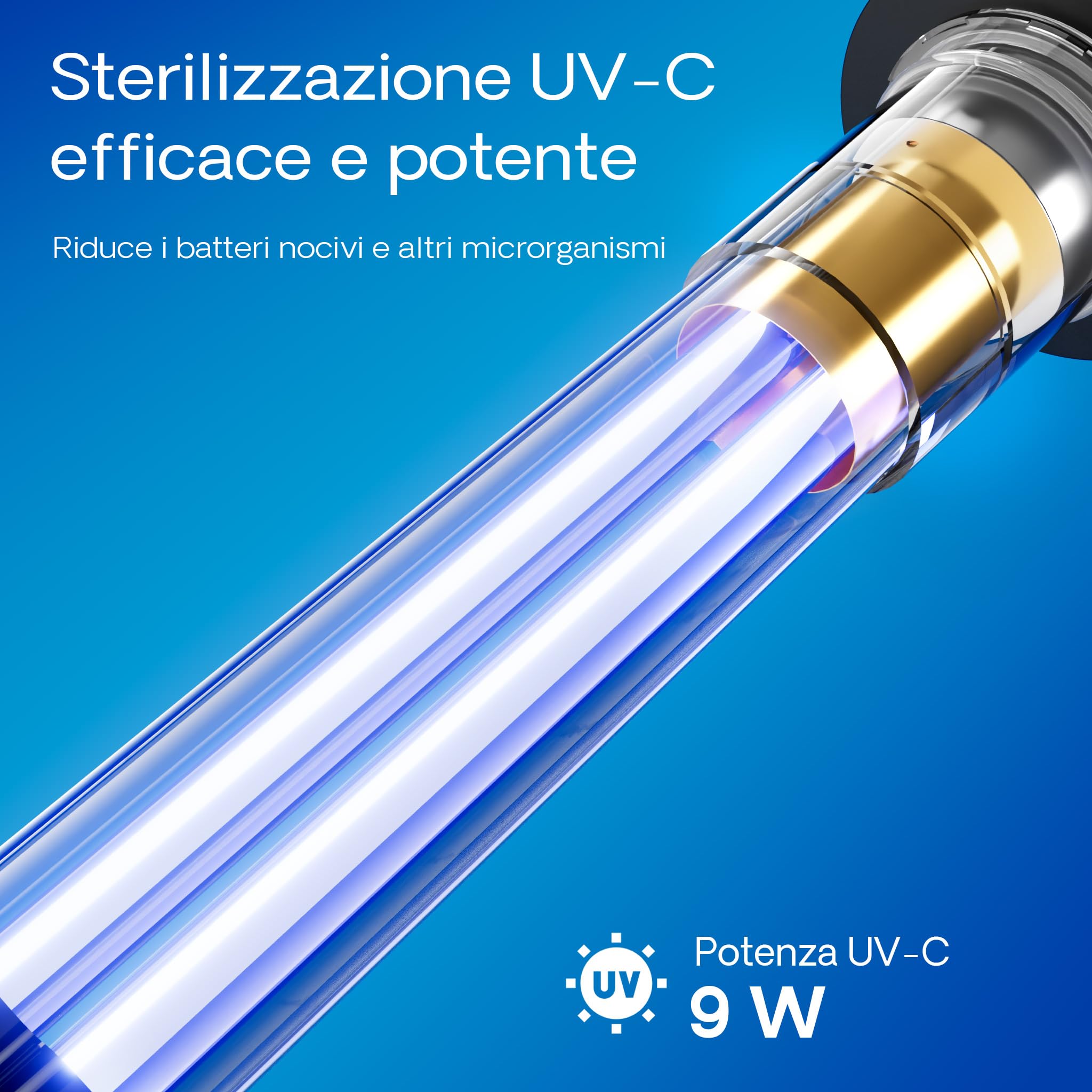 SunSun CUF-6000 3in1 Filtro, Pompa 2500l/h 54W e Chiarificatore UV 9 W per laghetti e fontane