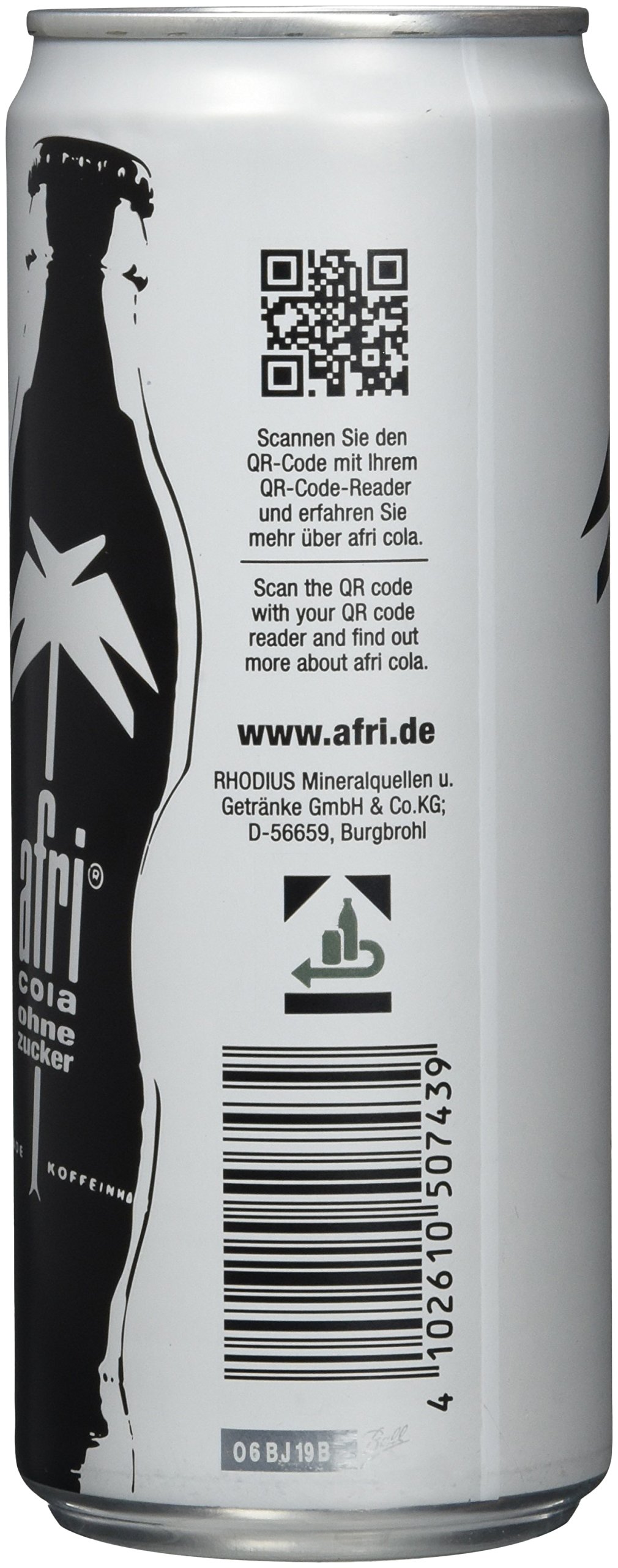 afri cola ohne zucker, 24er Pack, Einweg (24 x 330 ml)