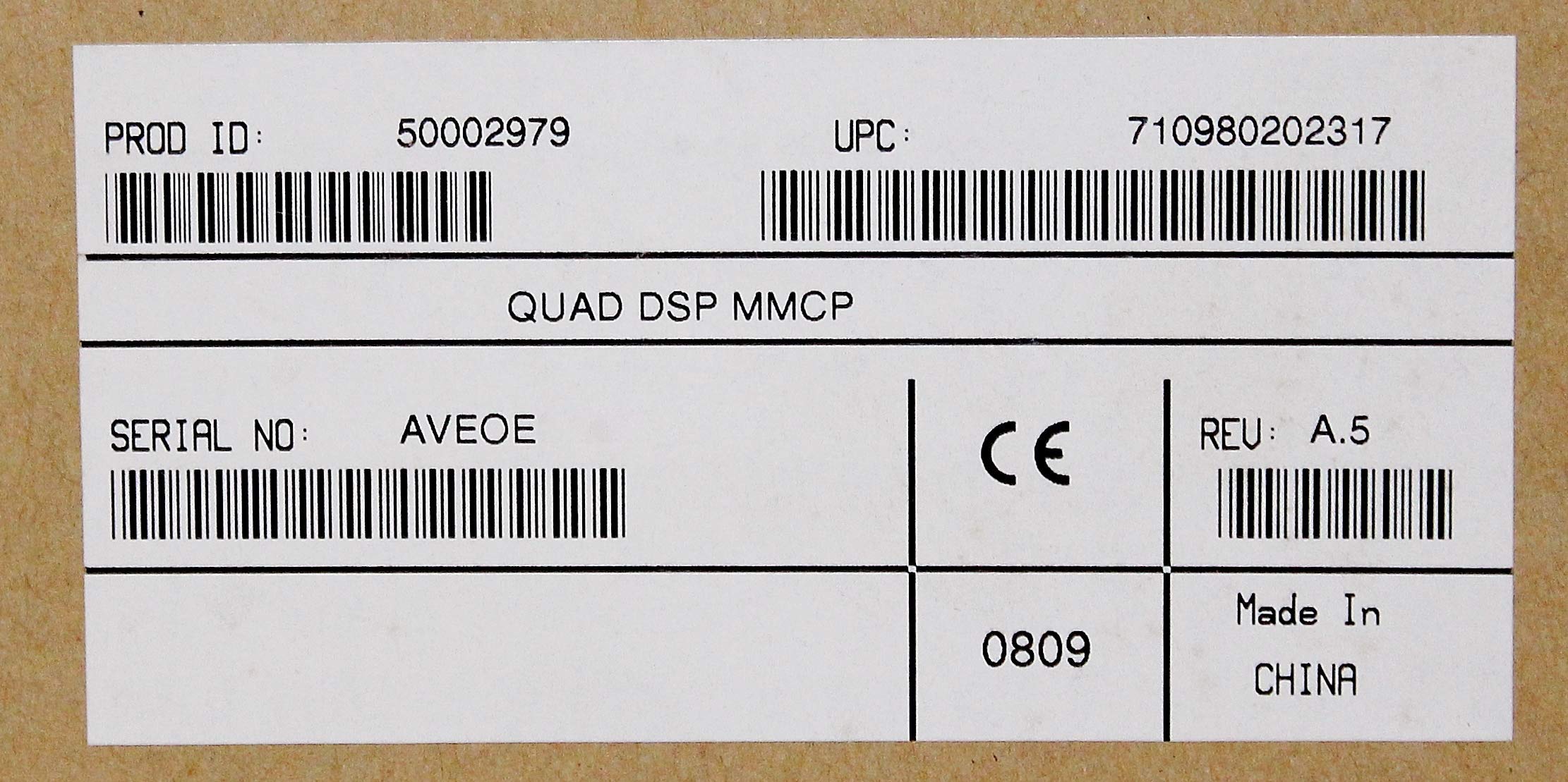 Mitel 3300 Series 50002979 Quad DSP IP Resource Circuit Card (Renewed)