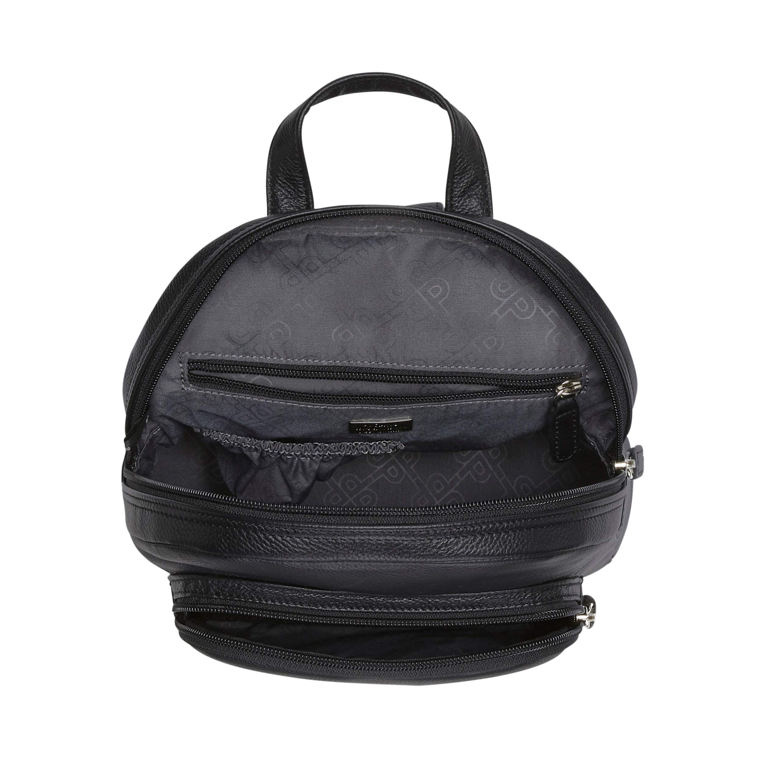 Picard Damen, Unisex Rucksack LUIS aus Rindsleder Mittel, Klein | mit Reißverschluss | Rucksack | Alltag, Ausgehen, Business