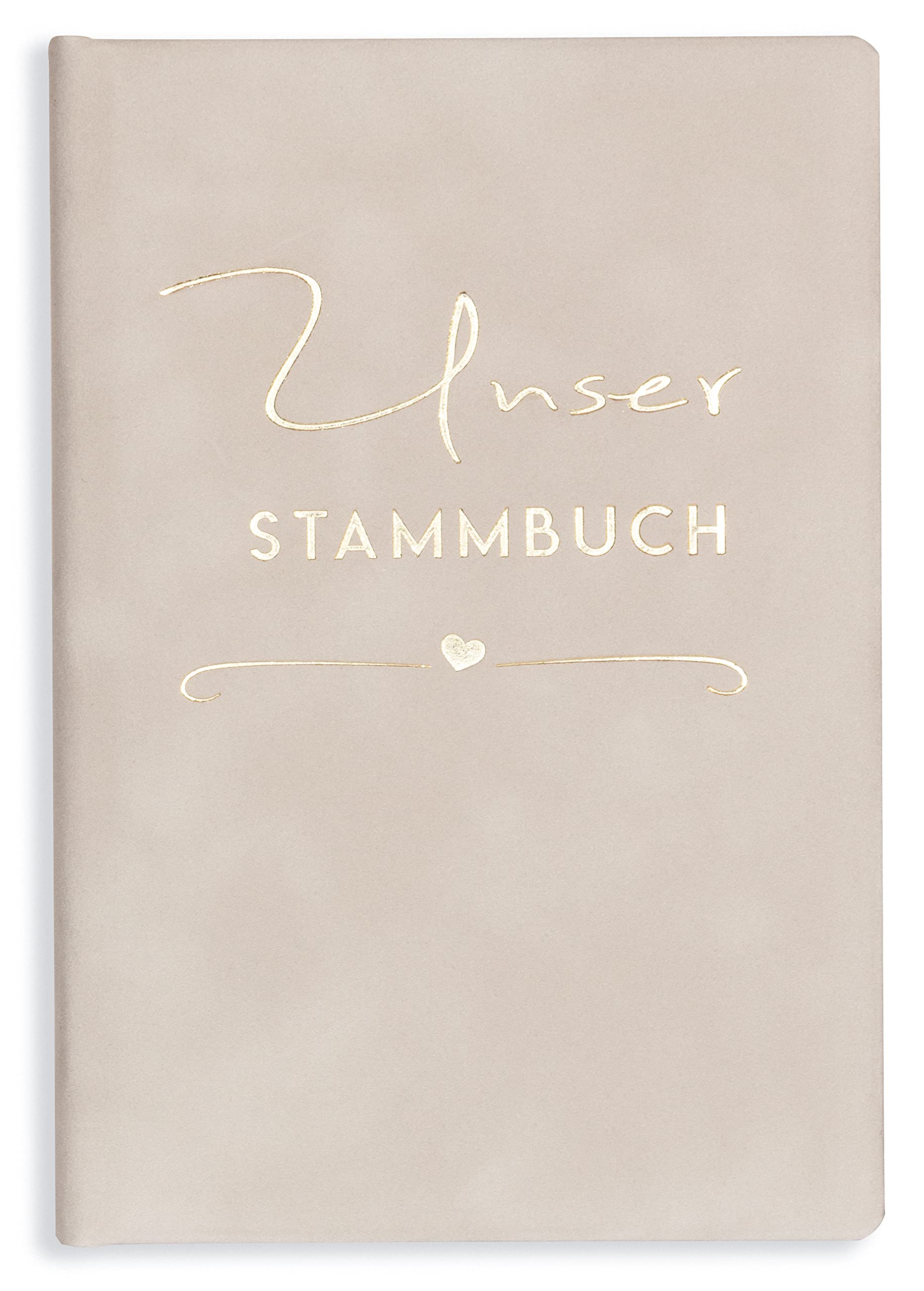 Stammbuch Rina Grau Gold Familienstammbuch Standesamt Hochzeit