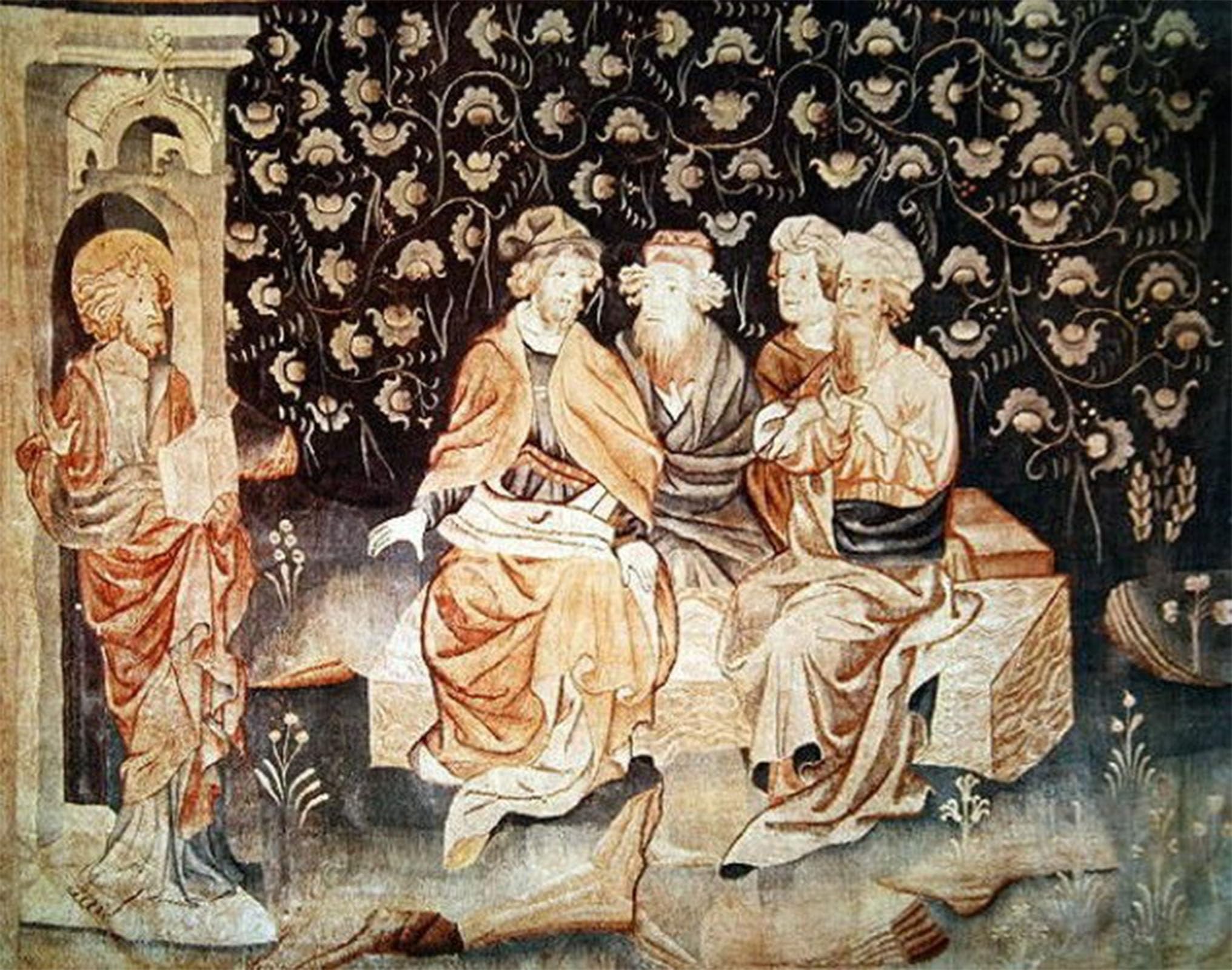 Serendipitp No Frame Retro Picture Poster Wall Art Pictures Painting The First Resurrection Of The Martyrs From The Apocalypse Of Angers By Nicolas Bataille Wall Art Canvas Print For Wall Decor 60X90cm