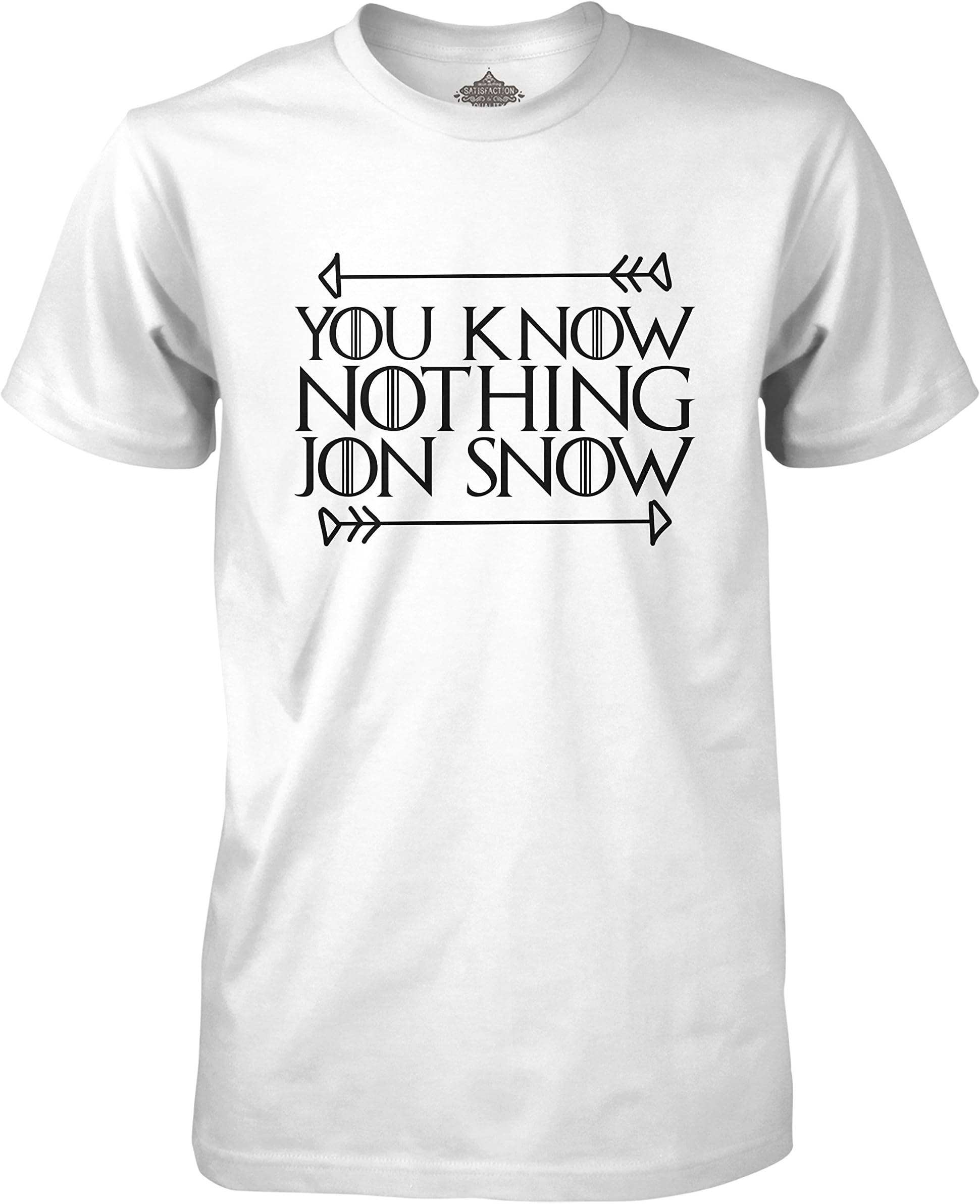 dcon clothing You Know Nothing Jon Snow T Shirt White-Small