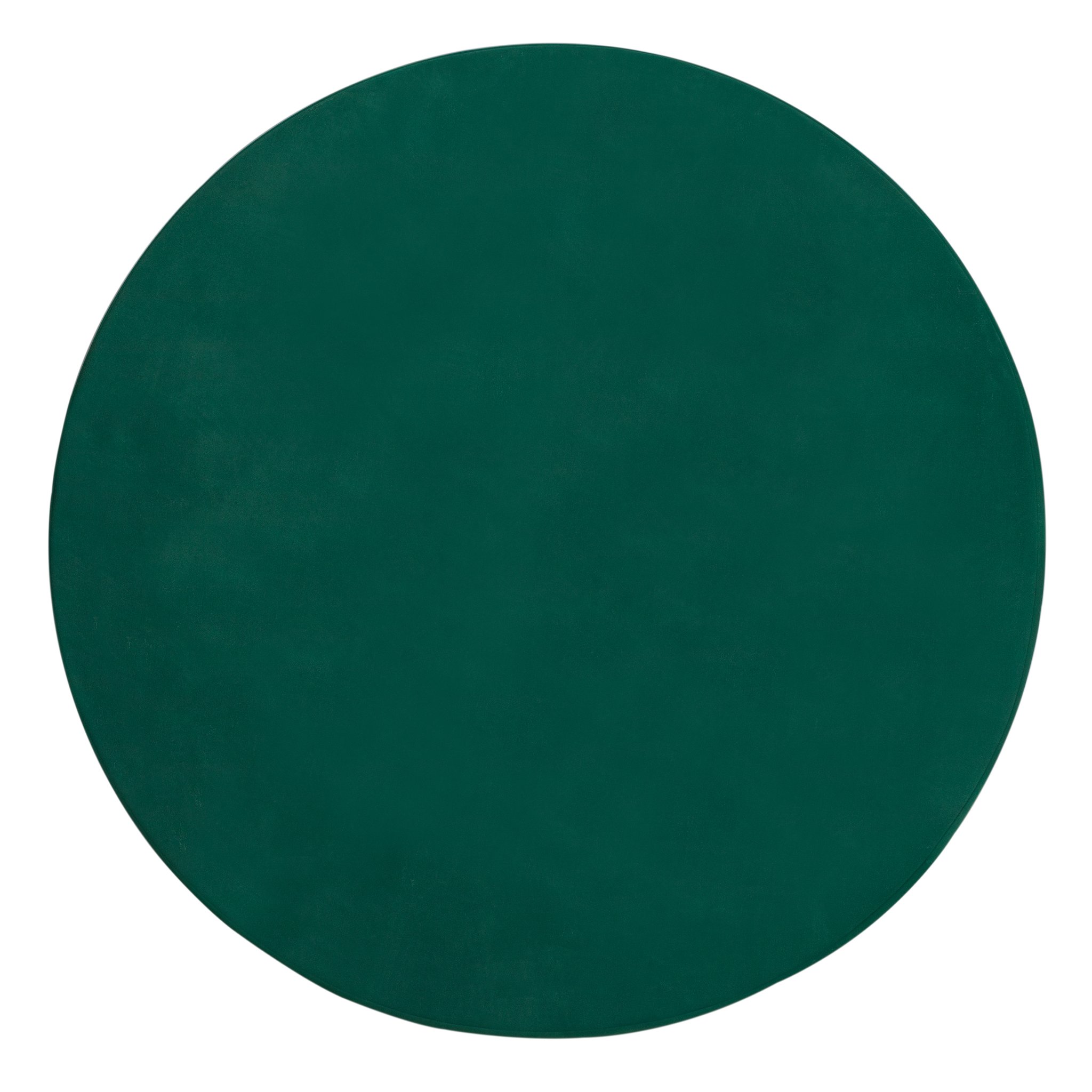 Yellow Mountain Imports Professional Grade Green Round Table Cover for Card Games, Mahjong, Board Games, Dice Games, and More - 61.2" - Image 2