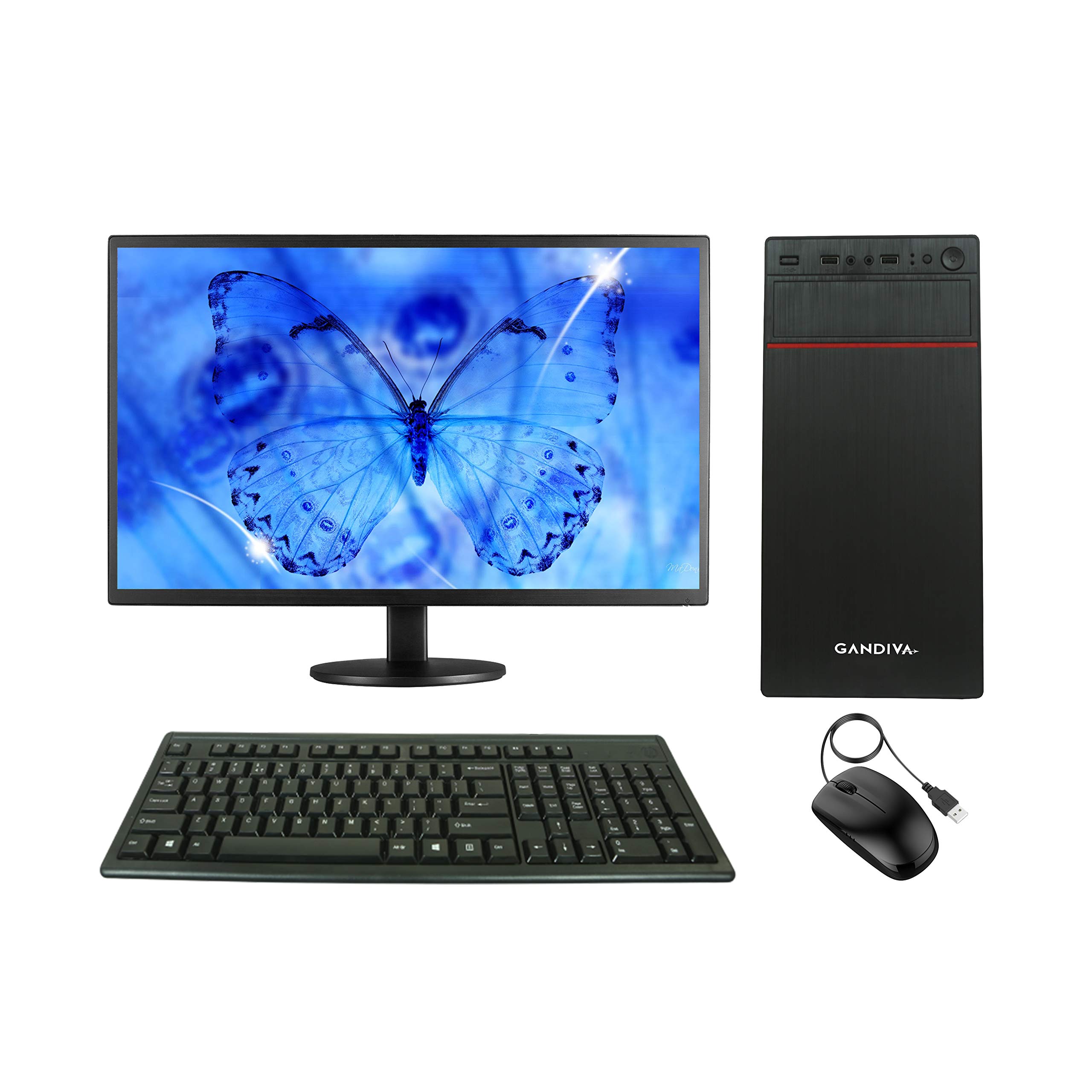 Core I3 1st Generation, H55 Motherboard, 4GB DDR3 RAM, 2TB SATA HDD, Without DVD Drive, 2GB Graphics Card, 18.5" Monitor - Nallu Assembled Desktop-image-49