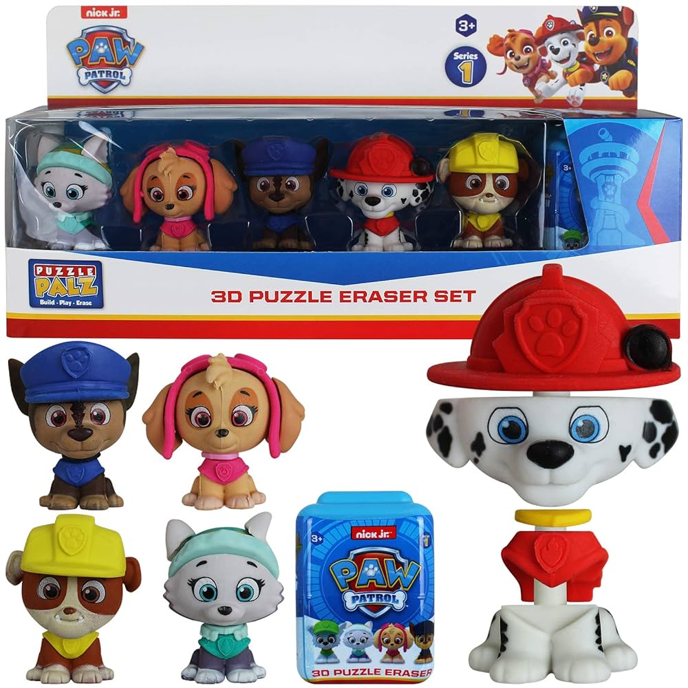 Paw Patrol キャラクター13点セット SAMBRO INTERNATIONAL LTD - PWP-6942Paw Patrol - Puzzle Palz
