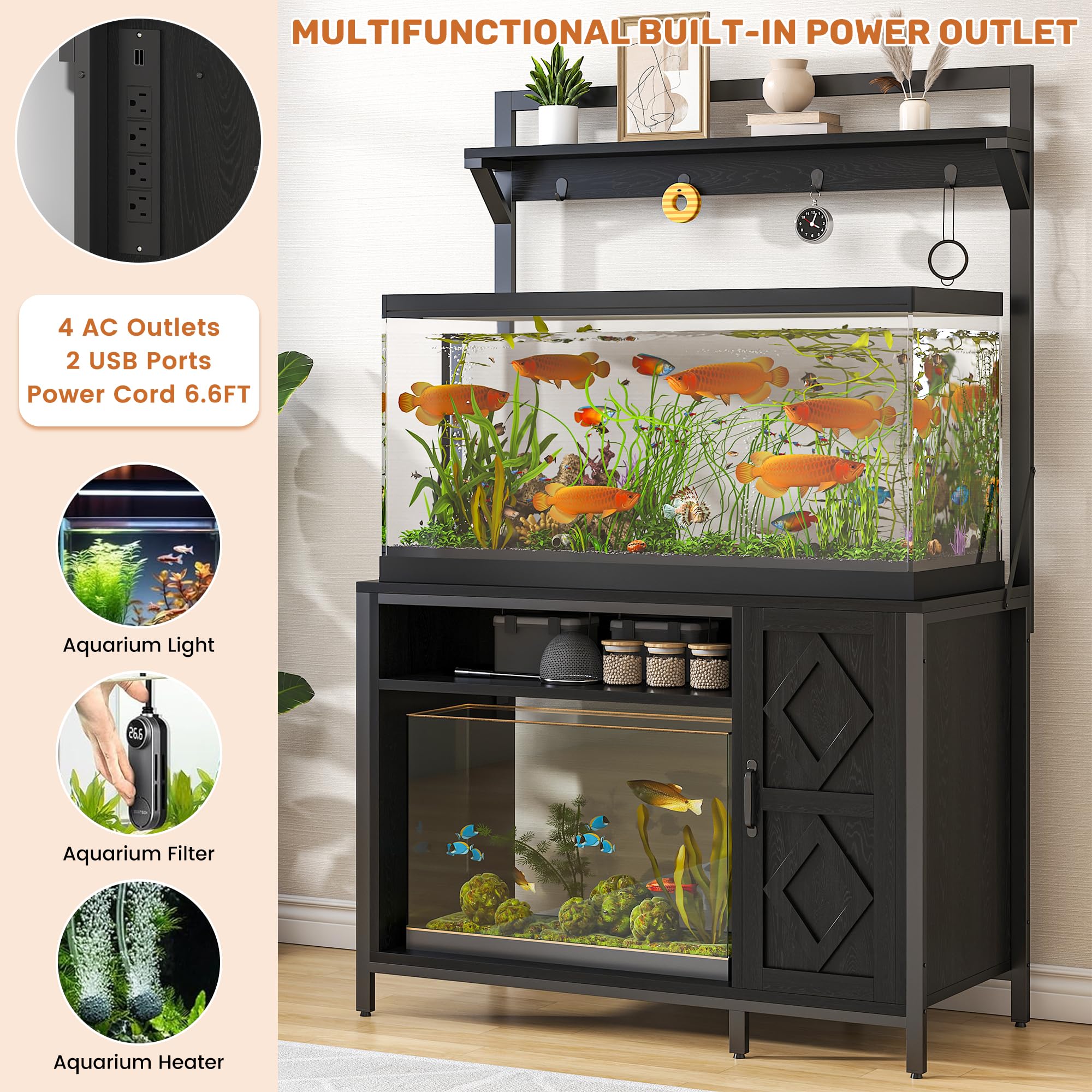 fish stores near me www.walmart.com c kp fish-tank-accessories offset 240 kepptory 75-120 Gallon Diamond Tank Stand with Power Outlet, Heavy Duty Aquarium Cabinet with Display Shelf and 4 Hooks, Suitable for Turtle Tank, Reptile Terrarium for Home Office (Classic Black) Color:Prime Time Muskie Fishing 50 gallon aquarium stand VINTAGE DAIWA DS-130/R2F D