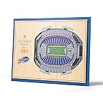 YouTheFan NFL Buffalo Bills 5-Layer StadiumView 3D Wall Art - New Era Field