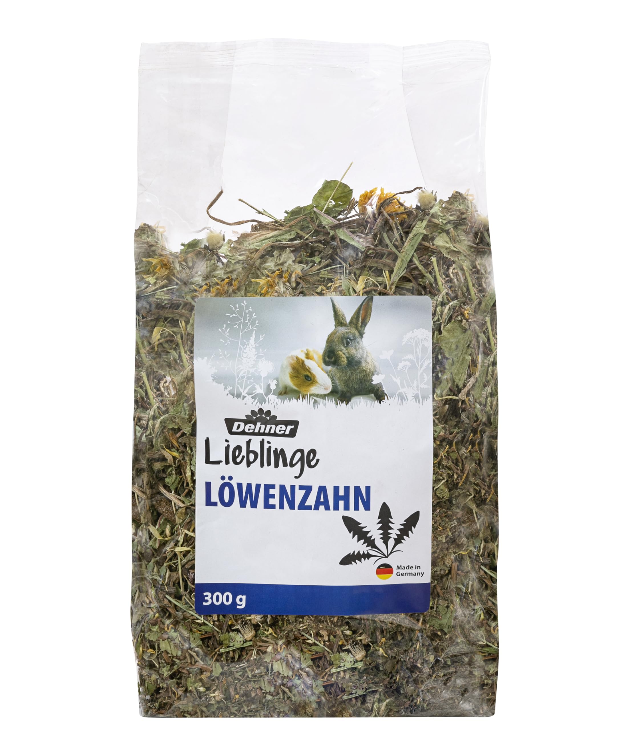 Dehner 6 x 100g (600g) - Nourriture pour rongeurs - Nourriture pour rongeurs - 100% Naturelle - Pissenlit aux soucis