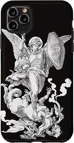 iPhone 11 Pro Max Arcángel San Miguel Luchando contra el Dragón Caso Católico