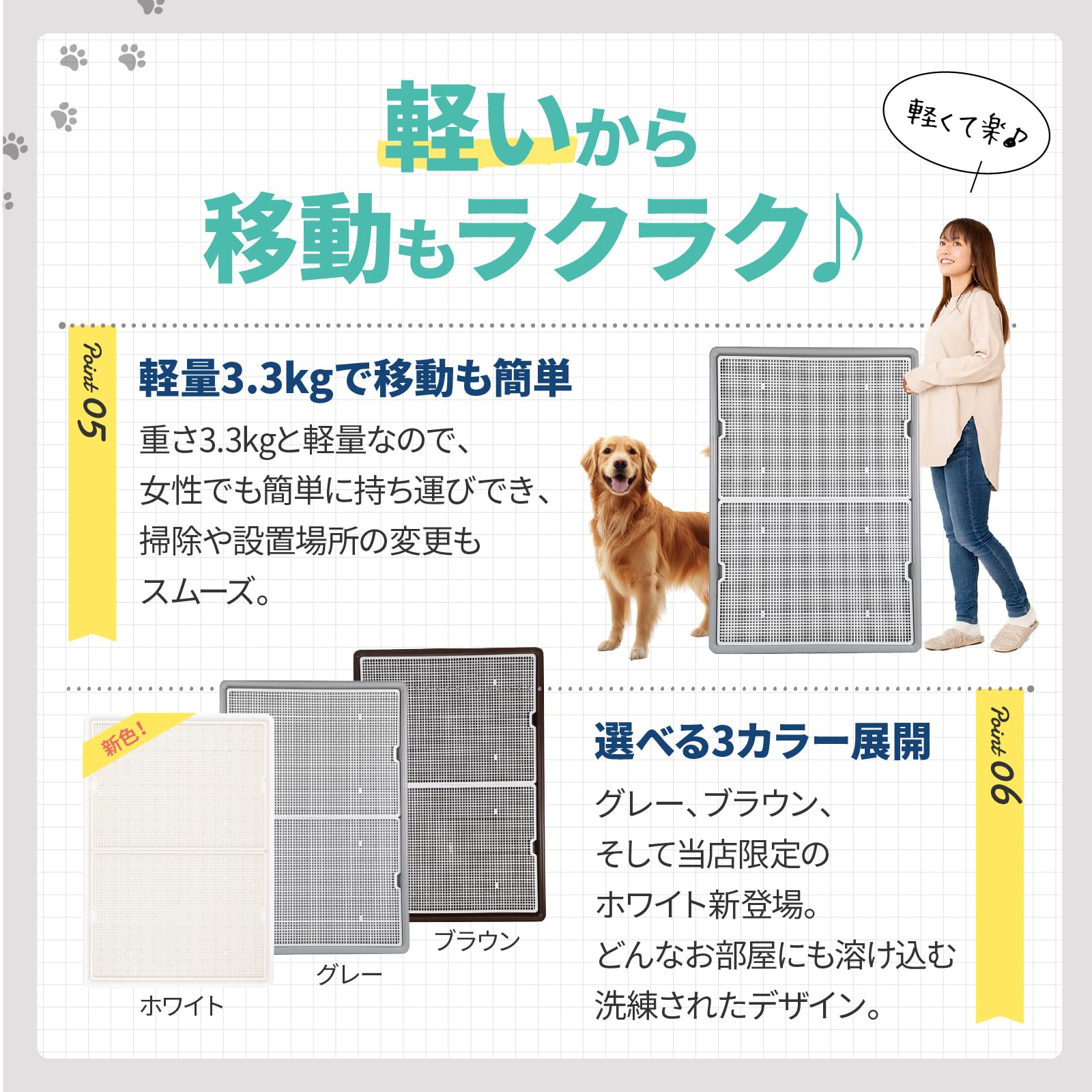 Amazon | Dog Life 犬 トイレ トレー スーパーワイド 大型犬