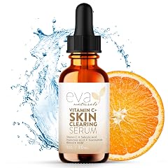 Vitamin C Serum for Face with Retinol Salicylic Acid Skin Clearing Acne Spot Treatment with Niacinamide Hyaluronic Acid