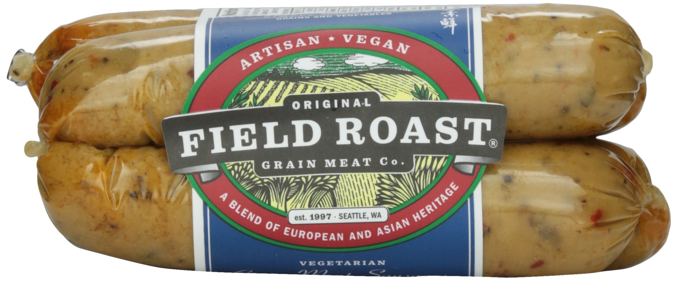 Field Roast, Vegetarian Grain Meat Sausages, Italian, 12.95 oz