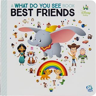 Disney Baby Toy Story, Lion King, and More! - Best Friends: A What Do You See Book - PI Kids