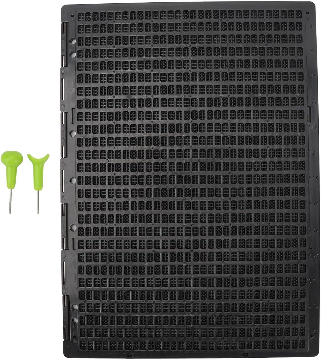 Braille Slate,27 Lines 30 Cells Braille Writing Slate with,Black Plastic Braille Aids,Portable and Writing Solution