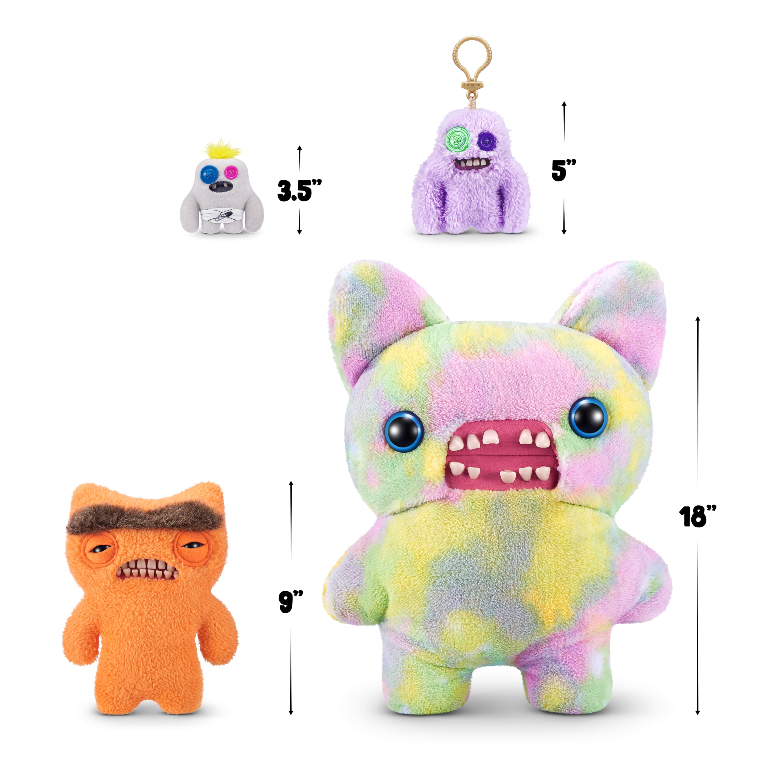 Amazon.com: Fuggler Hairy Fuggs 9-inch Series 1 by ZURU, Funny