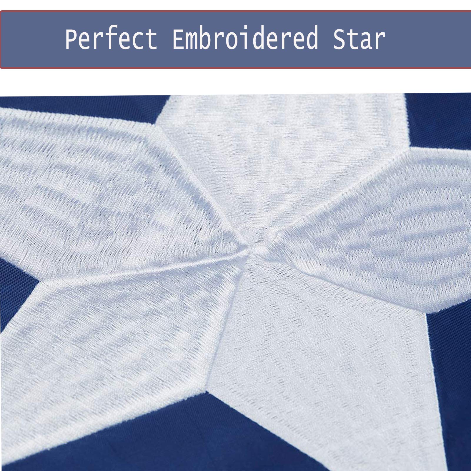 Amazon.co.jp: テキサス州テキサス州旗 3x5 アウトドア刺繍 米国製