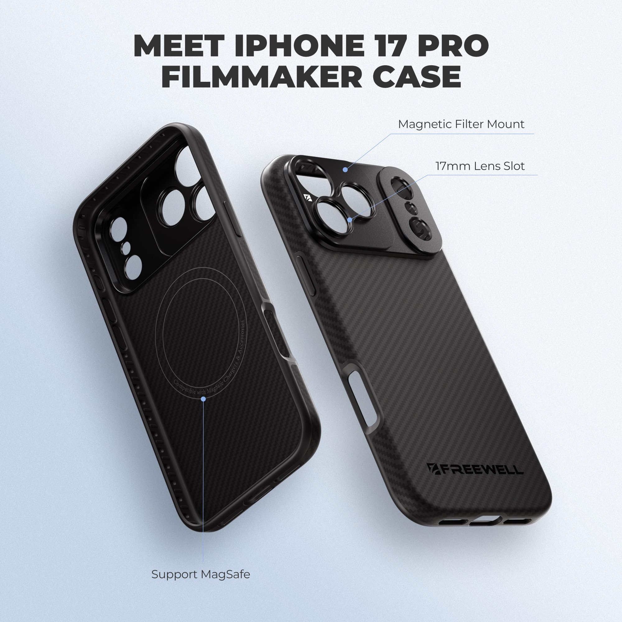 Amazon.com: FREEWELL Pro Filmmaker Case for Phone 17 Pro Max