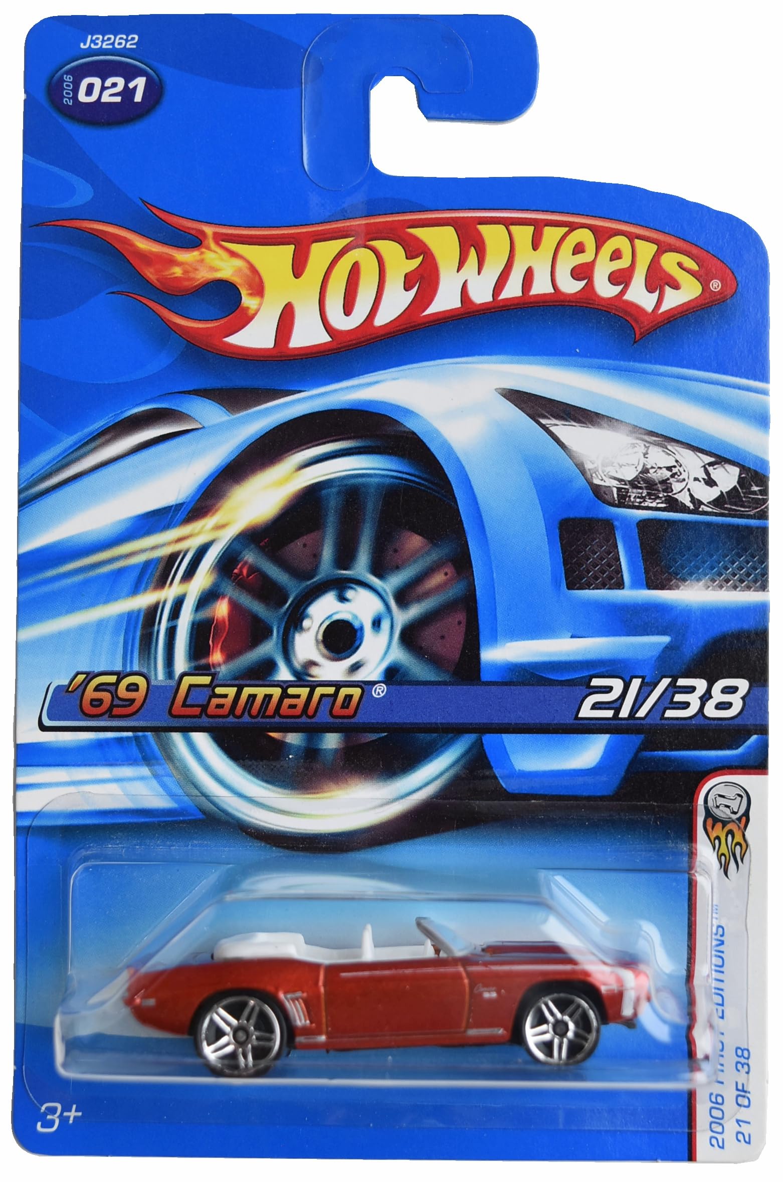 Amazon.com: Hot Wheels '69 Camaro, 2006 First Editions 21/38