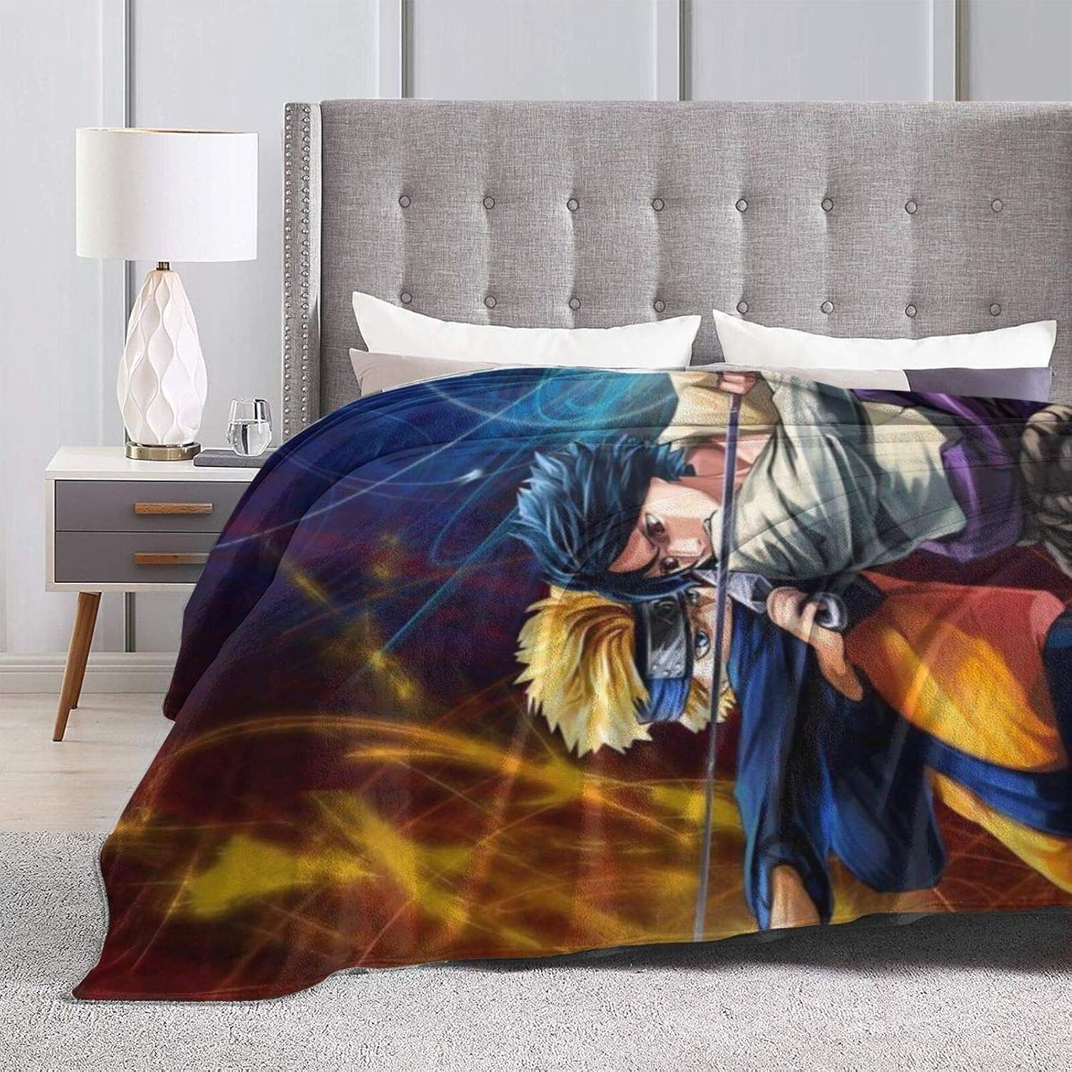 Amazon.co.jp Naruto ナルト1 秋冬用 暖かい 掛け毛布 持ち運びに便利で フランネル 布団 昼寝 ソファ