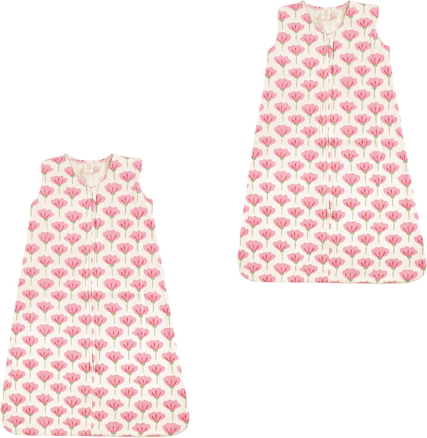 Touched by Nature unisex-baby Organic Cotton Sleeveless Wearable Sleeping Bag, Sack, Blanket