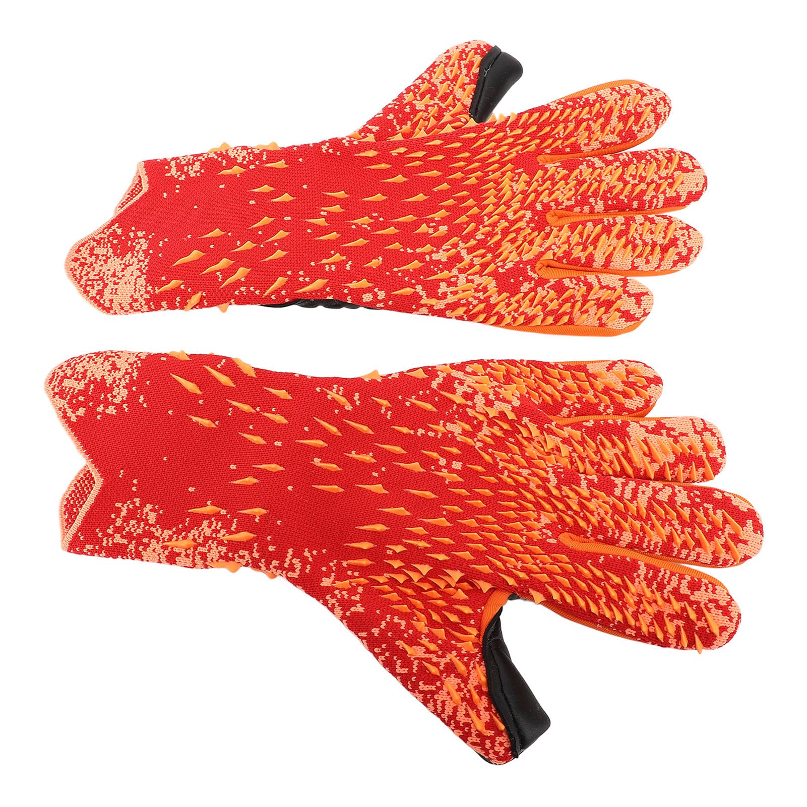 YedaHcy Breathable Soccer Goalkeeper Gloves, Strong Grip with Nylon Polyurethane and Latex Material, Abrasion for Training and Competition (Size 7: Approx. 17.3mm / 0.68in Inner Diameter)