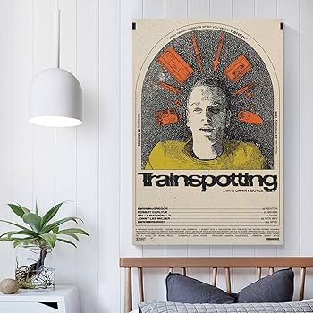 Amazon.co.jp: トレインスポッティングクラシック映画ポスター
