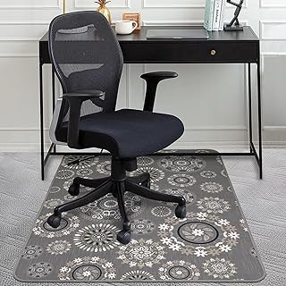 AiBOB Chair Mat for Carpeted Floors, Premium Quality Hard Material, Office Floor Mats for