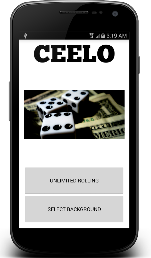 Ceelo 3 Dice Roller App on Amazon Appstore