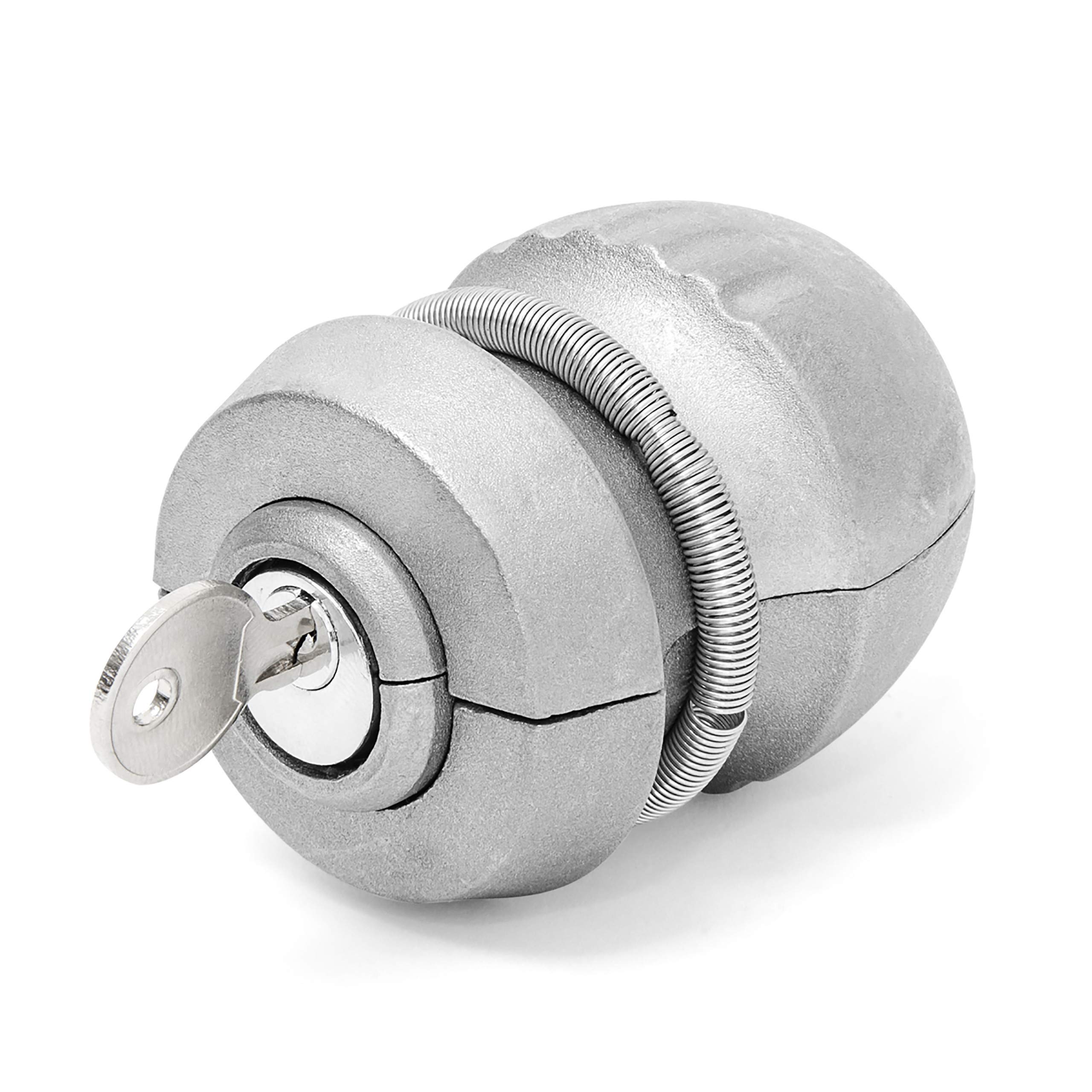 Serratura Del Rimorchio,Serratura Del Gancio Del Rimorchio, Perno Di Bloccaggio Del Gancio Di Traino Di Sicurezza In Acciaio Inossidabile, Serratura Antifurto, Serratura Ad Alta Resistenza, D - Foto 11