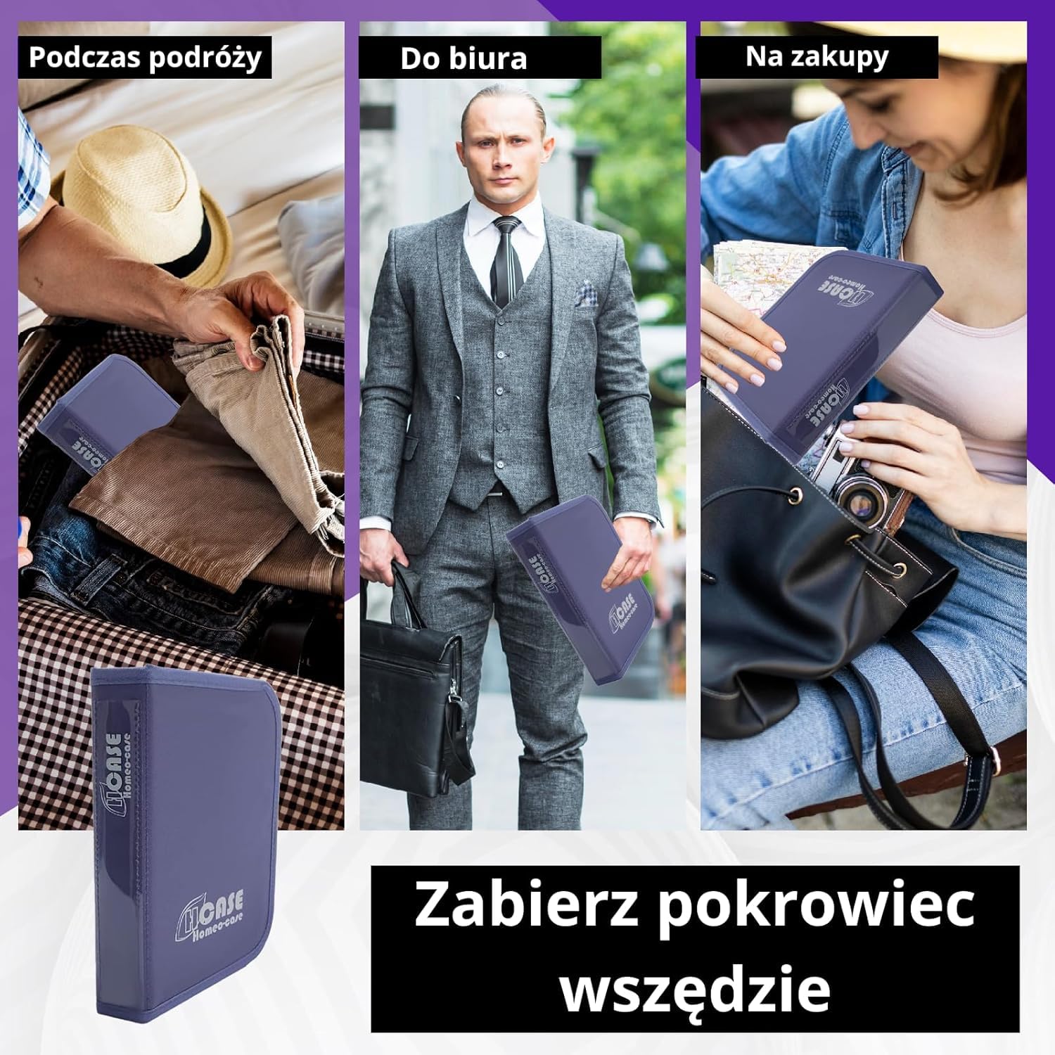 HOMEO-Case | Etui Homeopatyczne z 40 Przestrzeniami na Fiolki Boiron o Pojemności 4 Grama | Nie Zawiera Fiolków | Malinowy